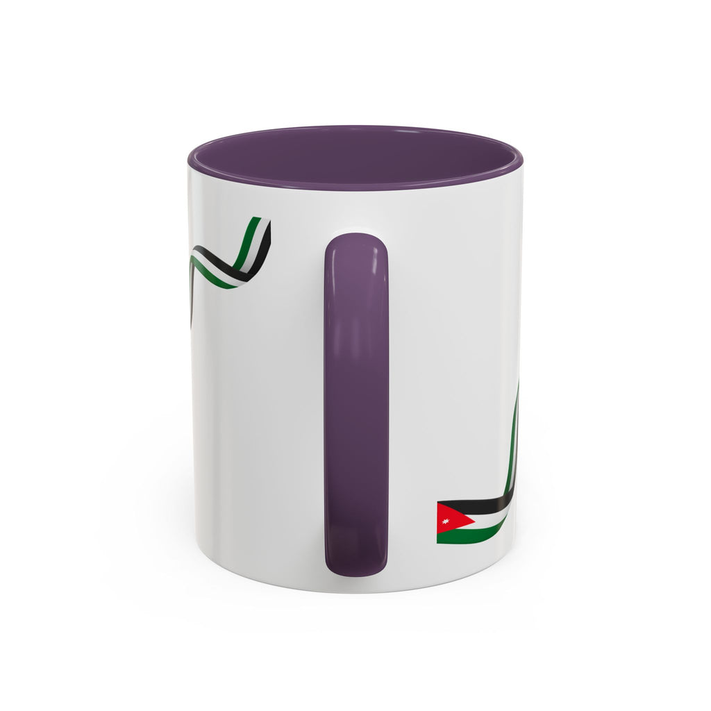 Jordan 2026 Soccer Accent Coffee Mug – Jordan Flag Football Fan Gift (11/15oz)