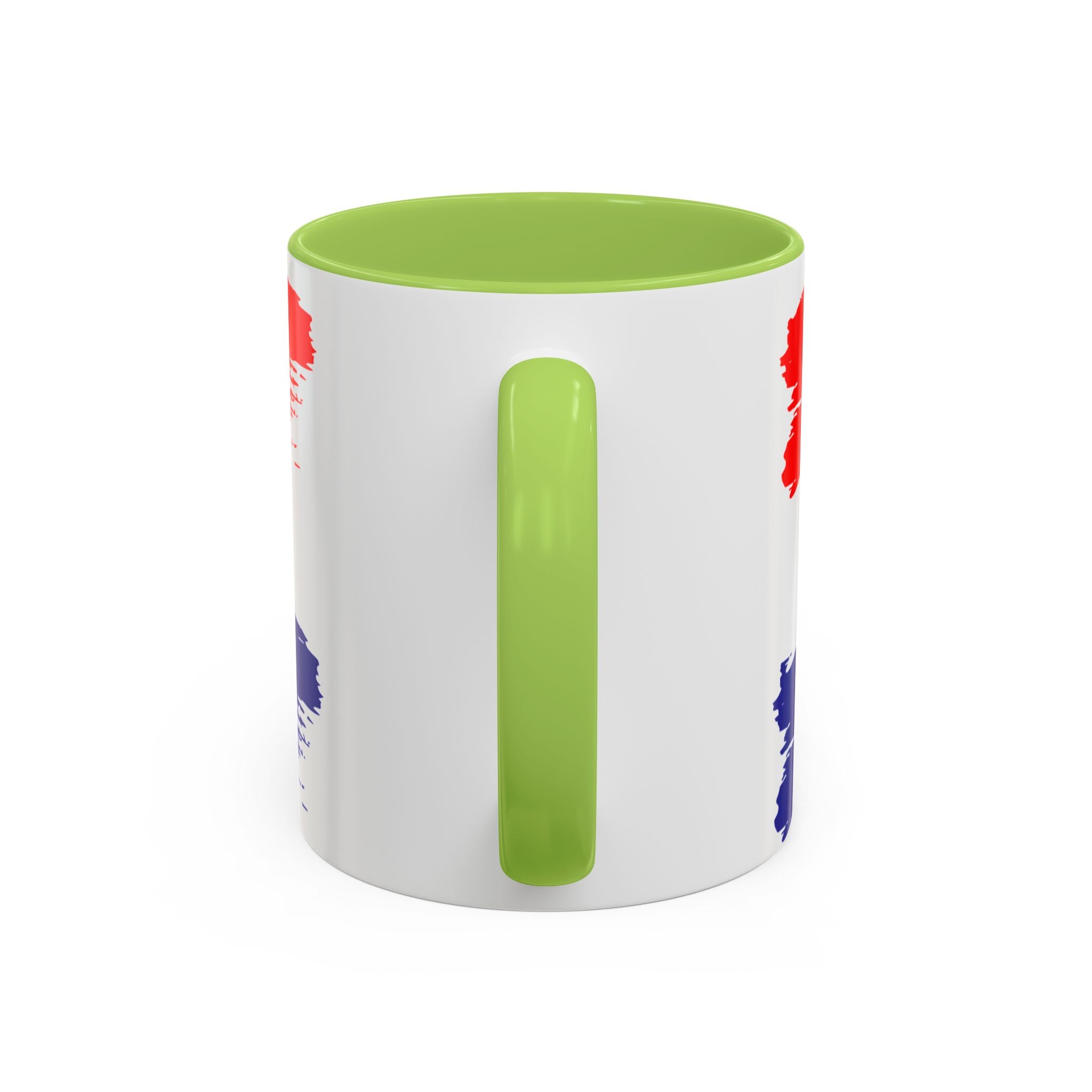 Croatia 2026 Accent Coffee Mug – Red White Blue Crest Soccer Fan Gift