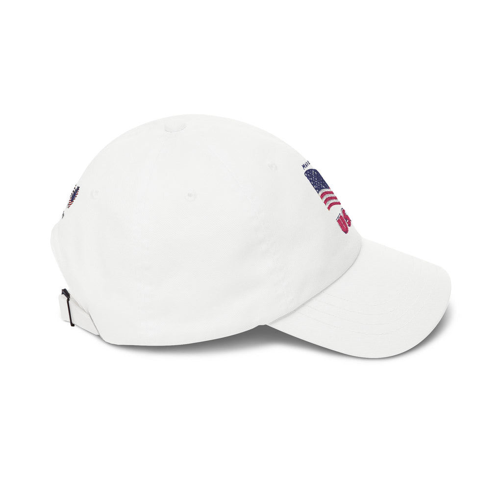 Dad Cap — 'Made in the USA' Flag Embroidered Baseball Hat