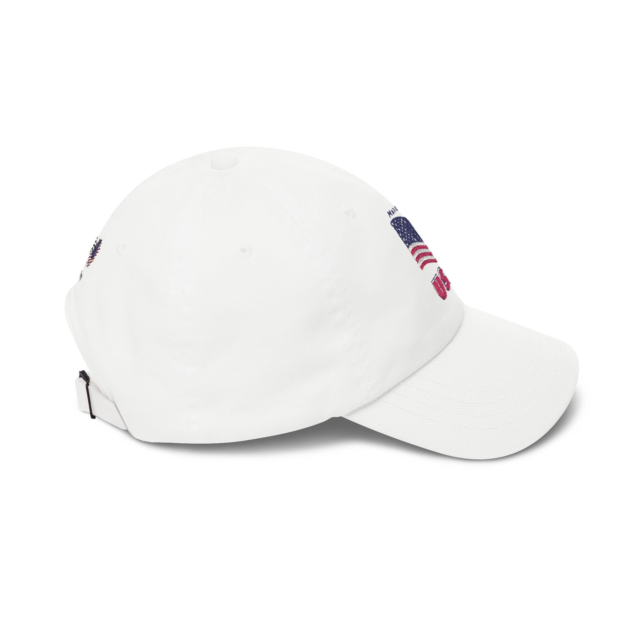 Dad Cap — 'Made in the USA' Flag Embroidered Baseball Hat