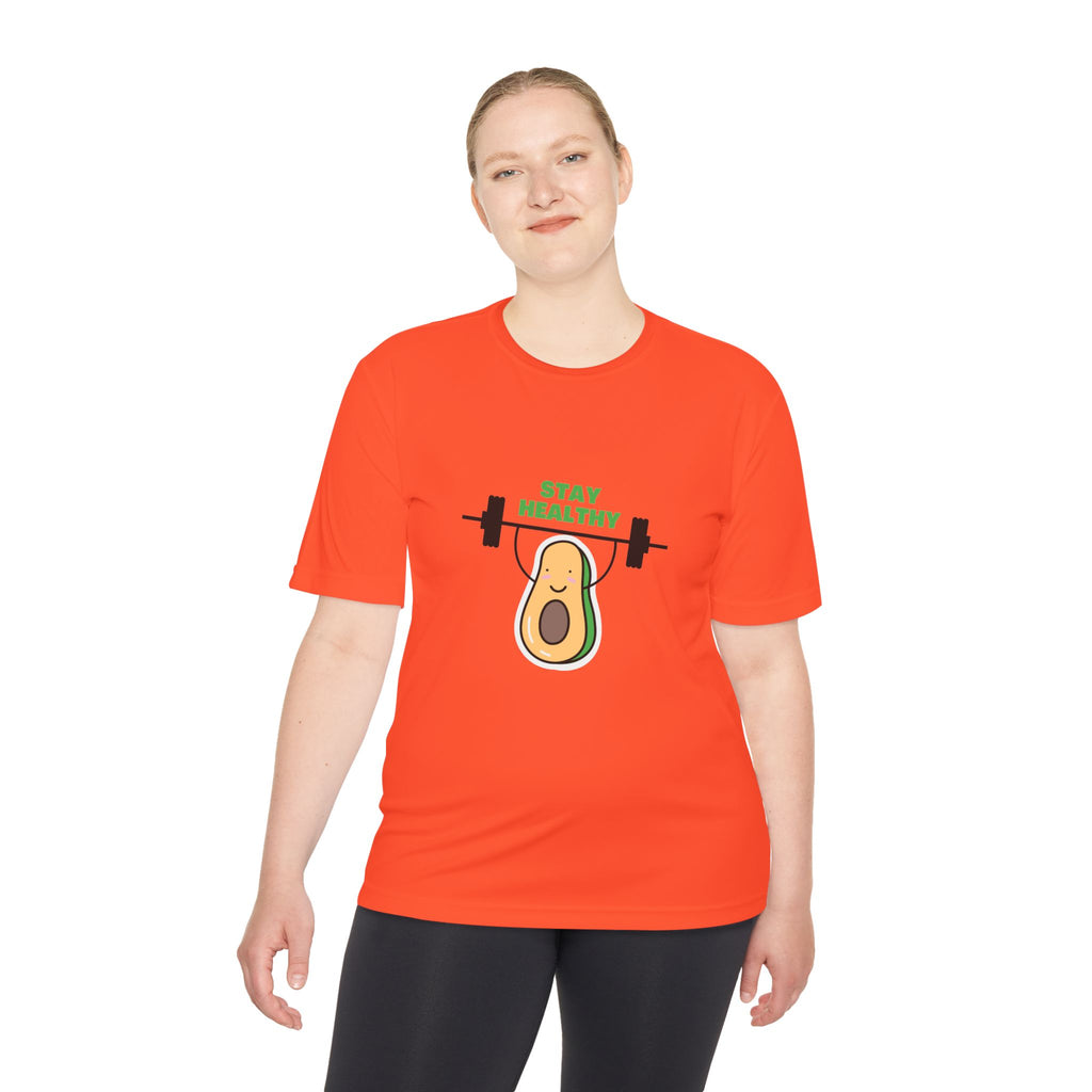 Stay Healthy Avocado Weightlifting Tee