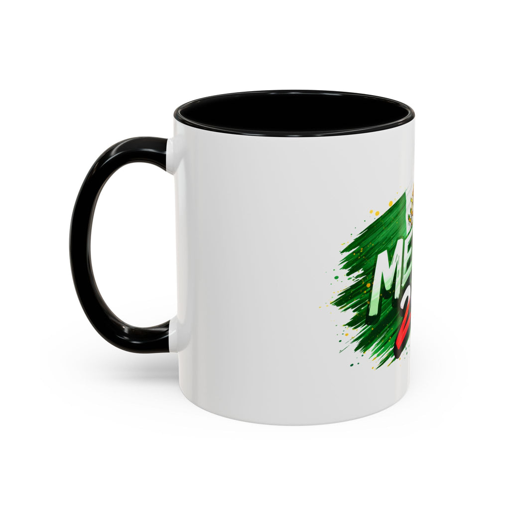 Mexico 2026 Soccer Mug — Mexican Flag Football Cup Coffee Cup (11/15oz)