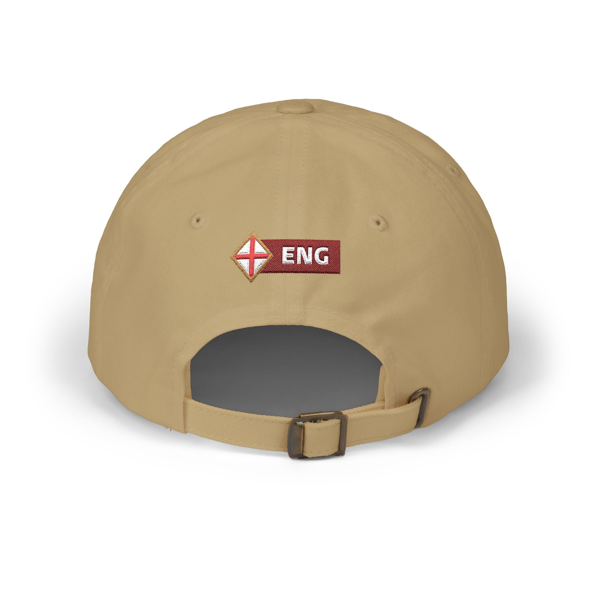 England 2026 Soccer Dad Cap — Retro Flag Embroidered Baseball Hat