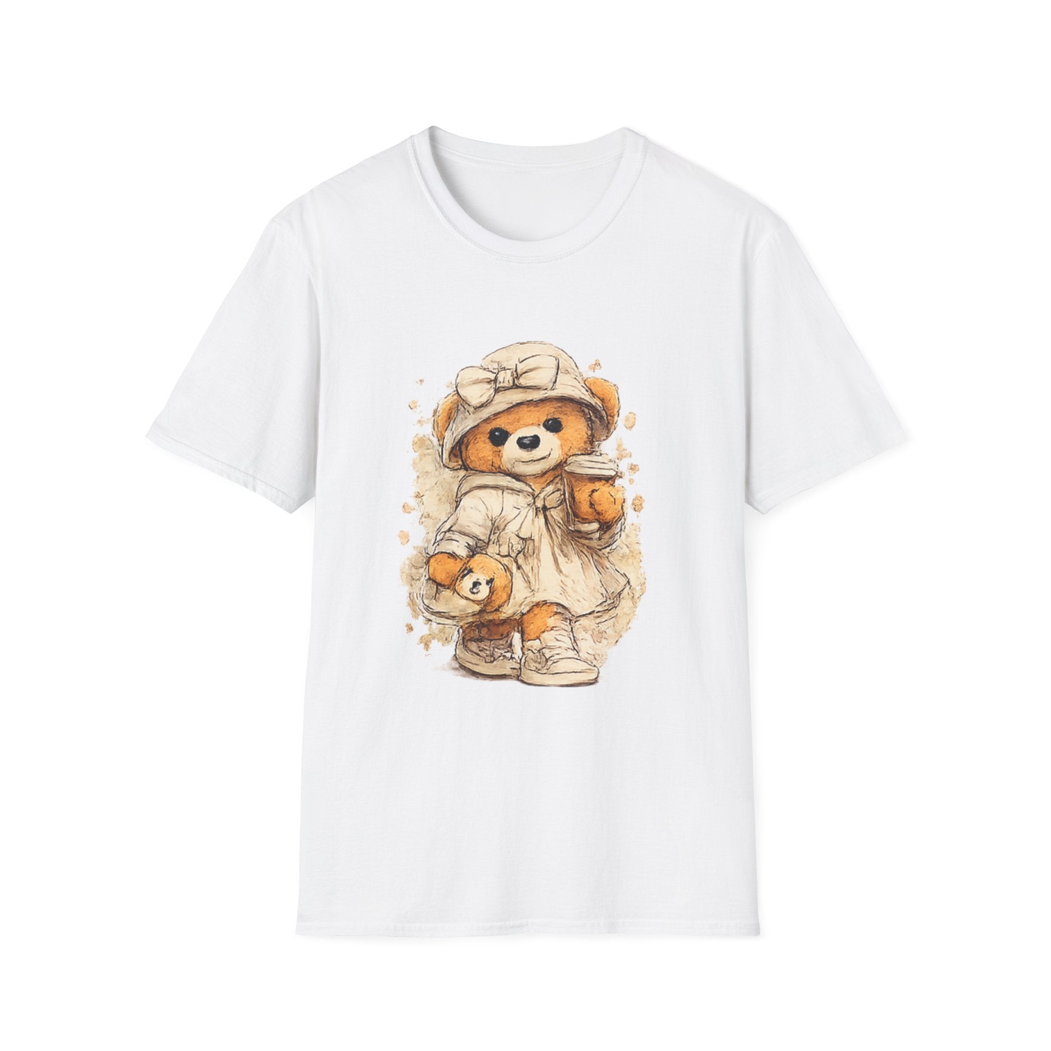 Cute Bear Mom & Baby T‑Shirt — Matching Mama Bear Graphic Tee