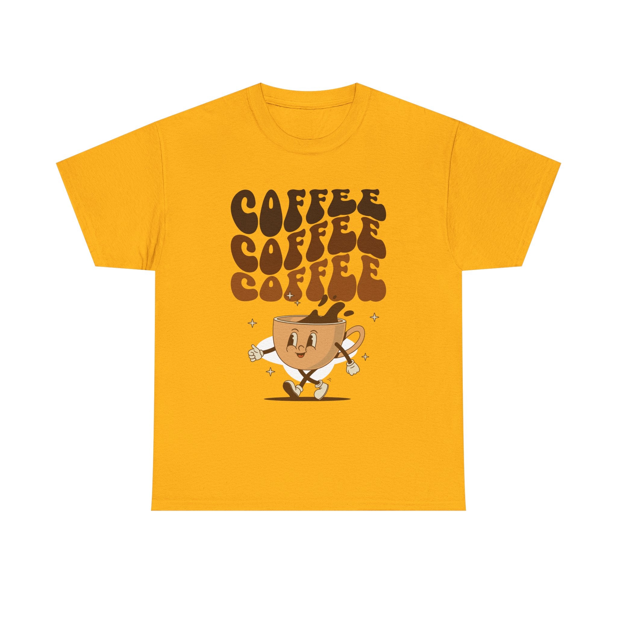 Drink coffee Unisex Heavy Cotton Tee