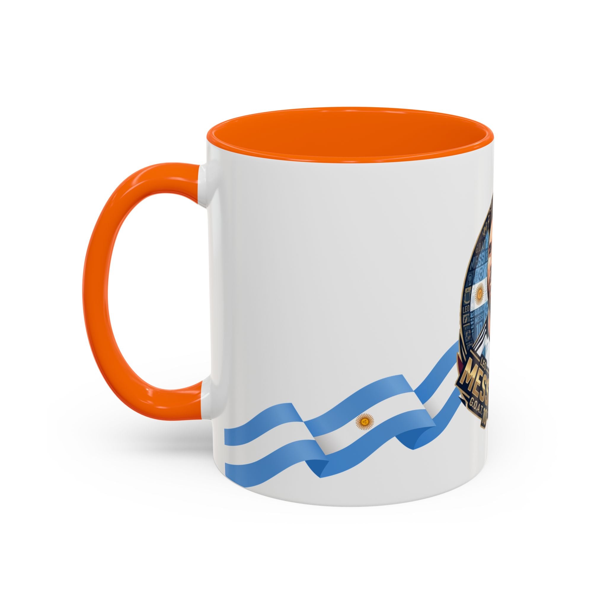 Argentina Soccer Player Coffee Mug – National Flag Accent
