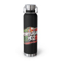 Portugal 2026 Soccer Stainless Bottle — 22oz Insulated Vacuum Tumbler