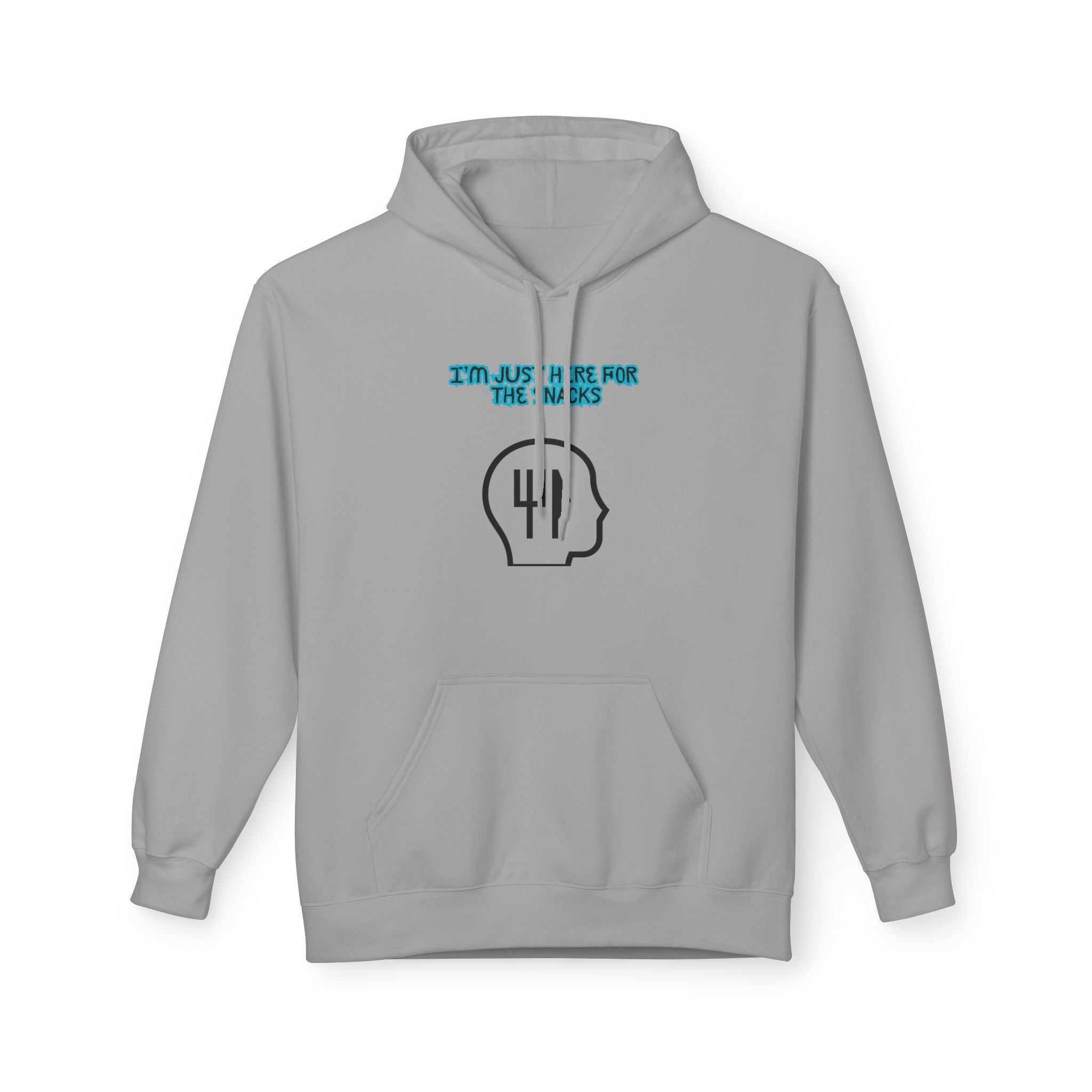 I’m Just Here for the Snacks Unisex Midweight Softstyle Fleece Hoodie