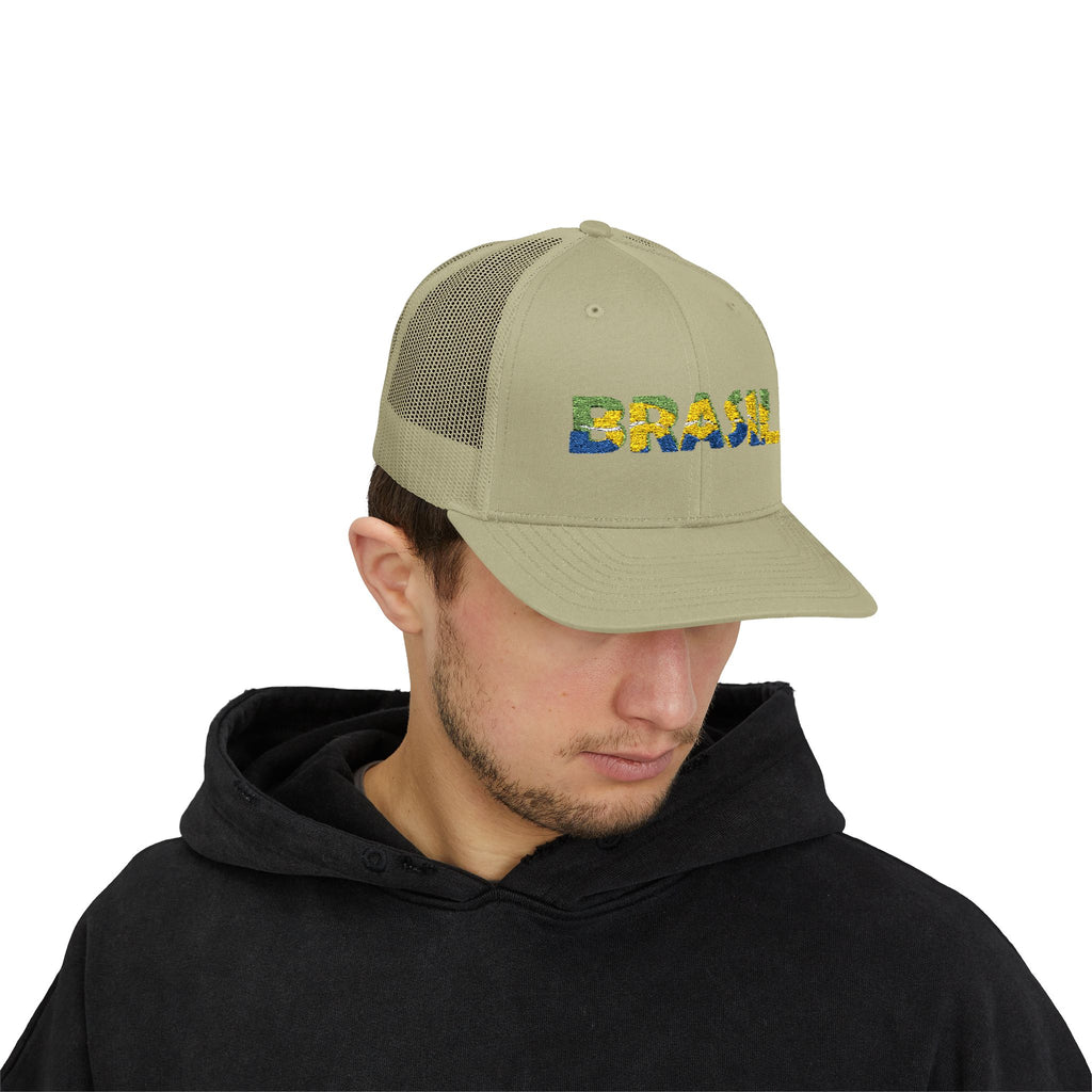 Brazil Floral Trucker Cap