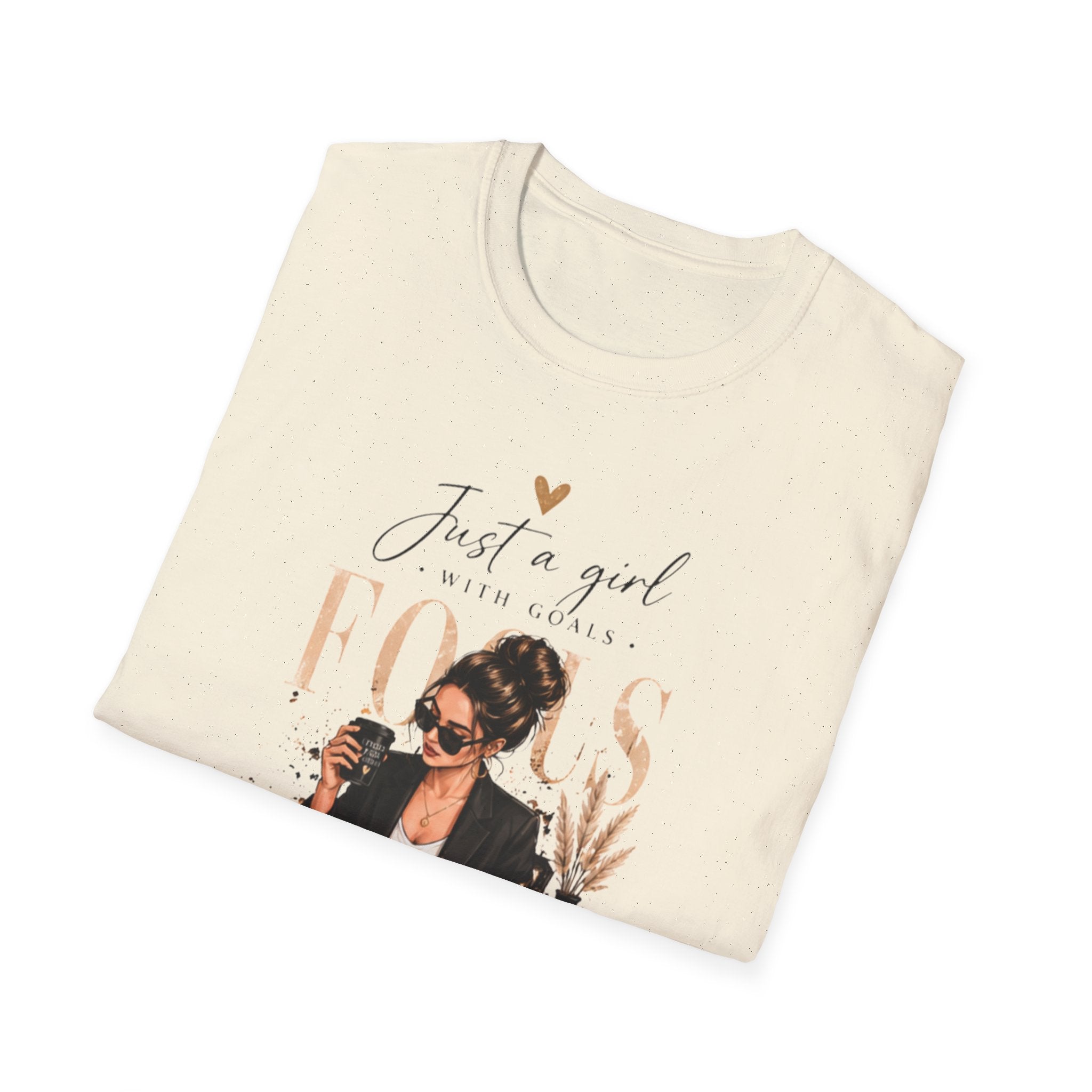 T-Shirt — “Just a Girl Who Loves Books” Literary Graphic Tee