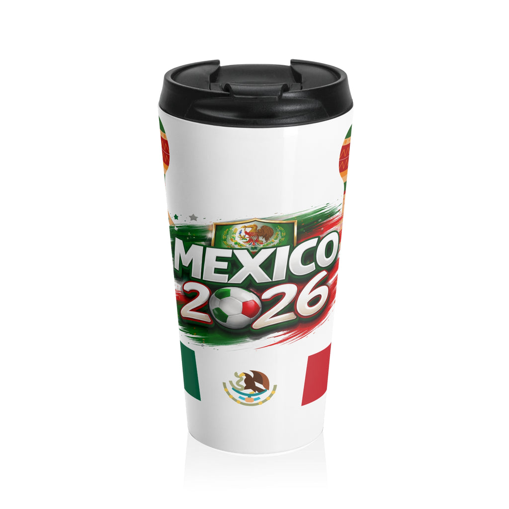 Mexico 2026 Travel Mug — Soccer  Cup Fan Stainless Steel Tumbler
