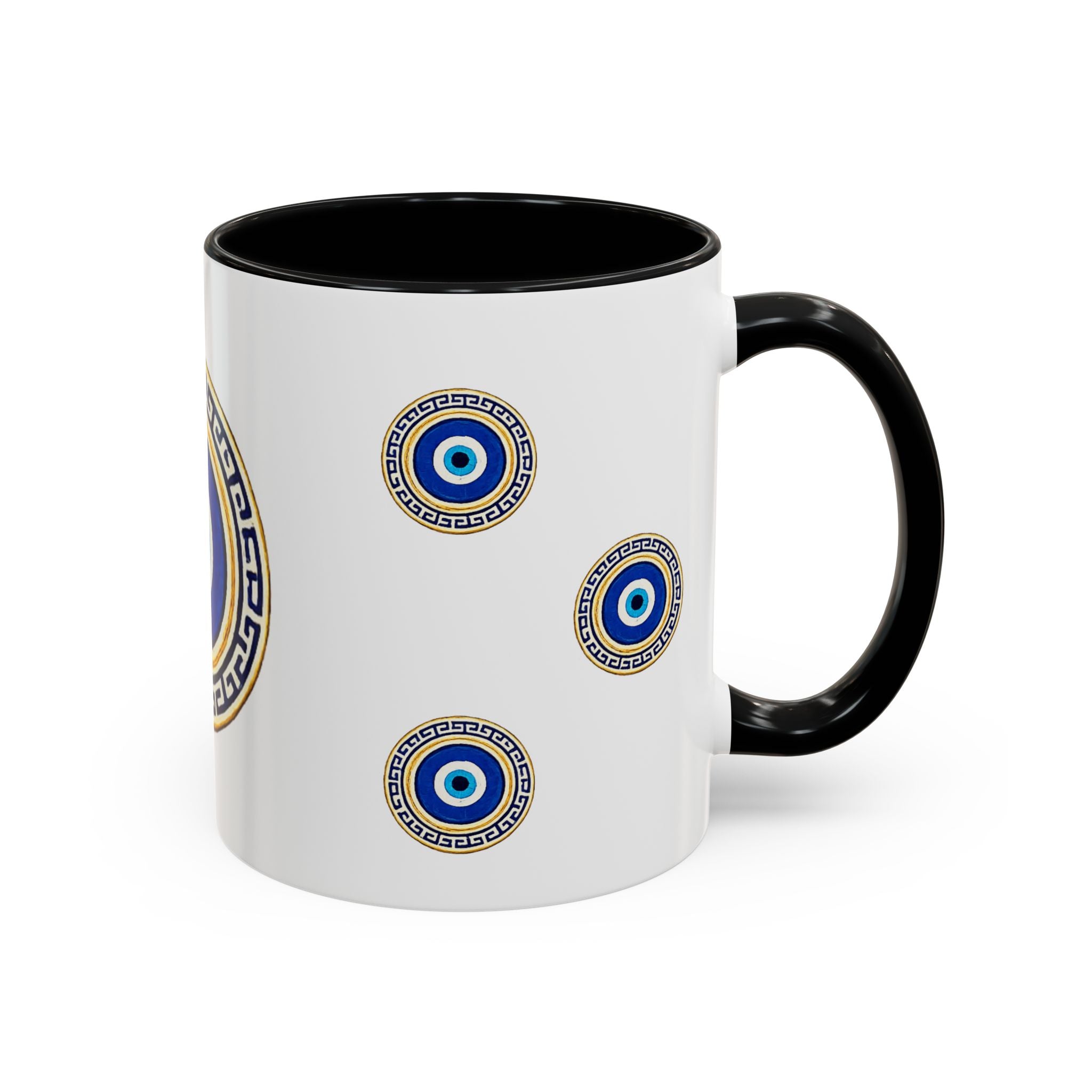 Evil Eye Accent Coffee Mug