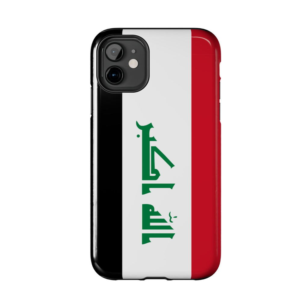 Iraq Flag Tough Phone Case — Durable Patriotic iPhone/Android Cover