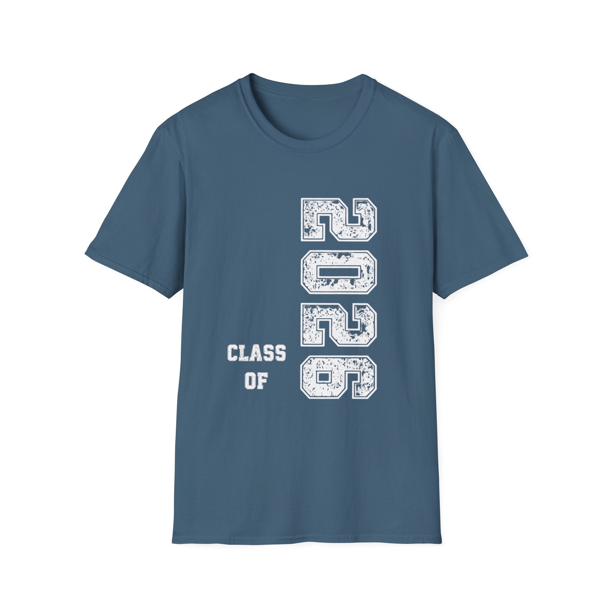 Class of 2026 Vertical Graphic T-Shirt — Graduation Senior Year Tee