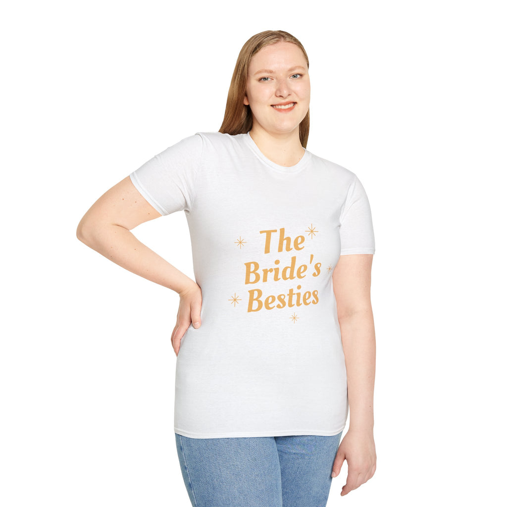 Bridal Party T-Shirt — “The Bride’s Besties” Bachelorette Tee