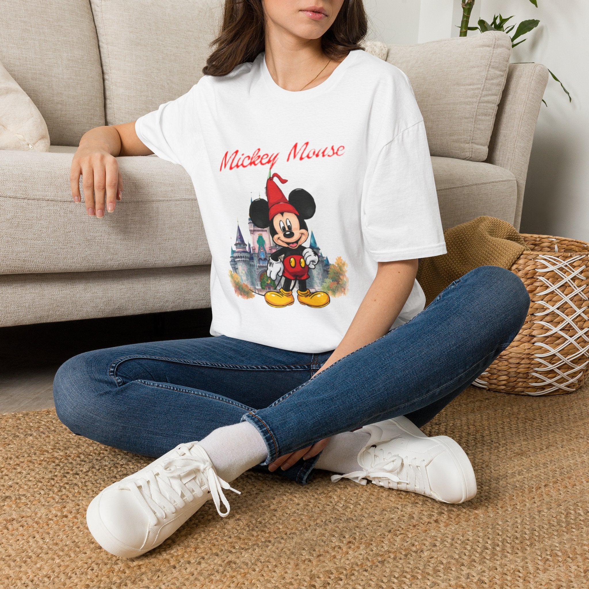 Mickey Mouse Graphic T-Shirt — Vintage Sorcerer Design