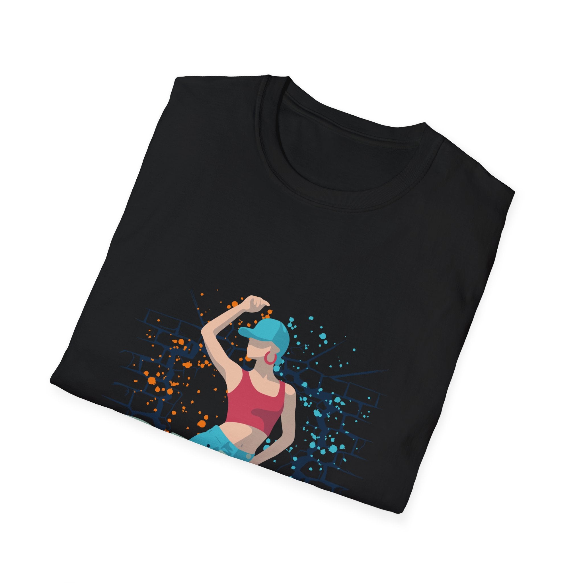 Dance Graffiti T-Shirt — Urban Street Dancer Graphic Tee
