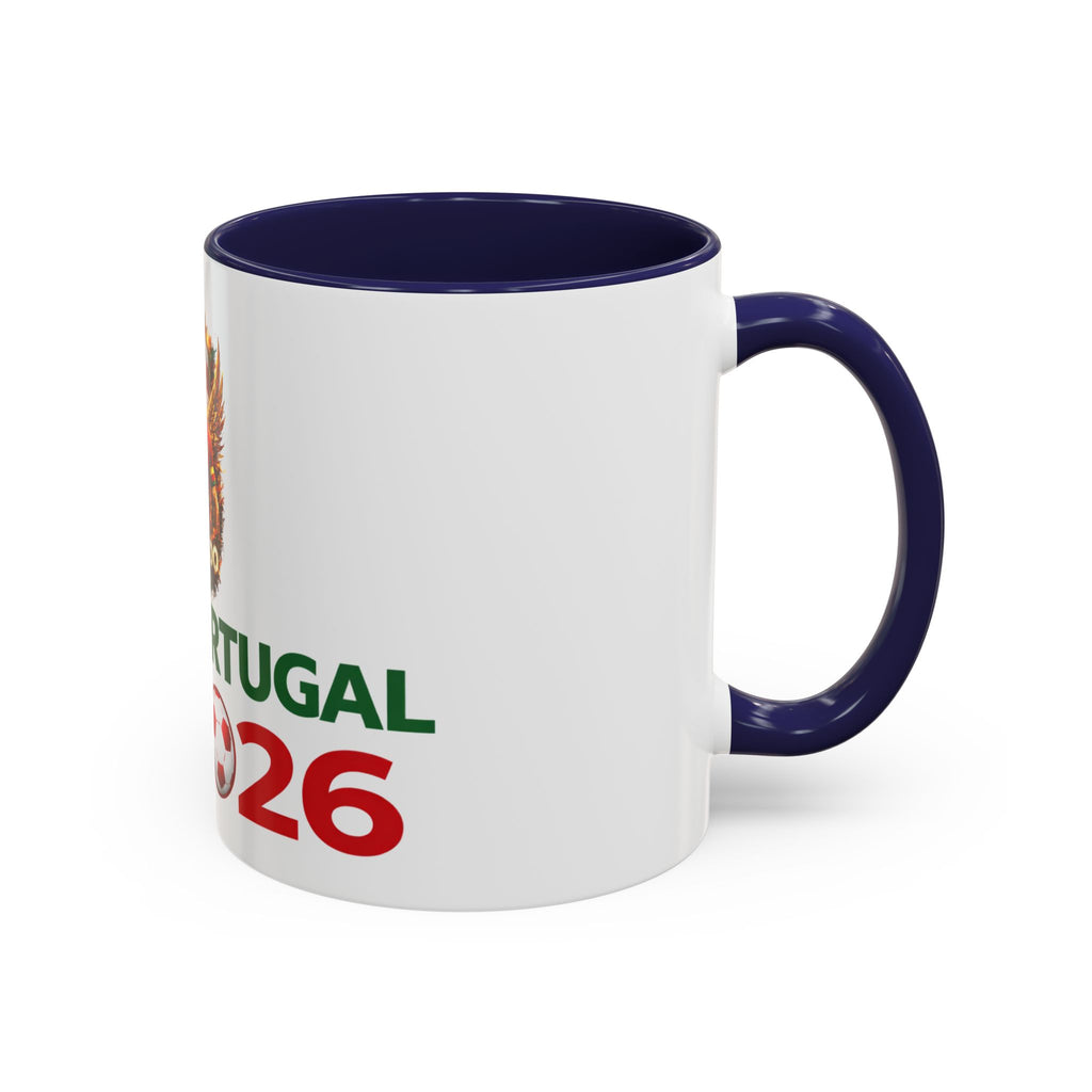 Portugal 2026 Coffee Mug — Soccer Fan Accent Mug (11/15oz)