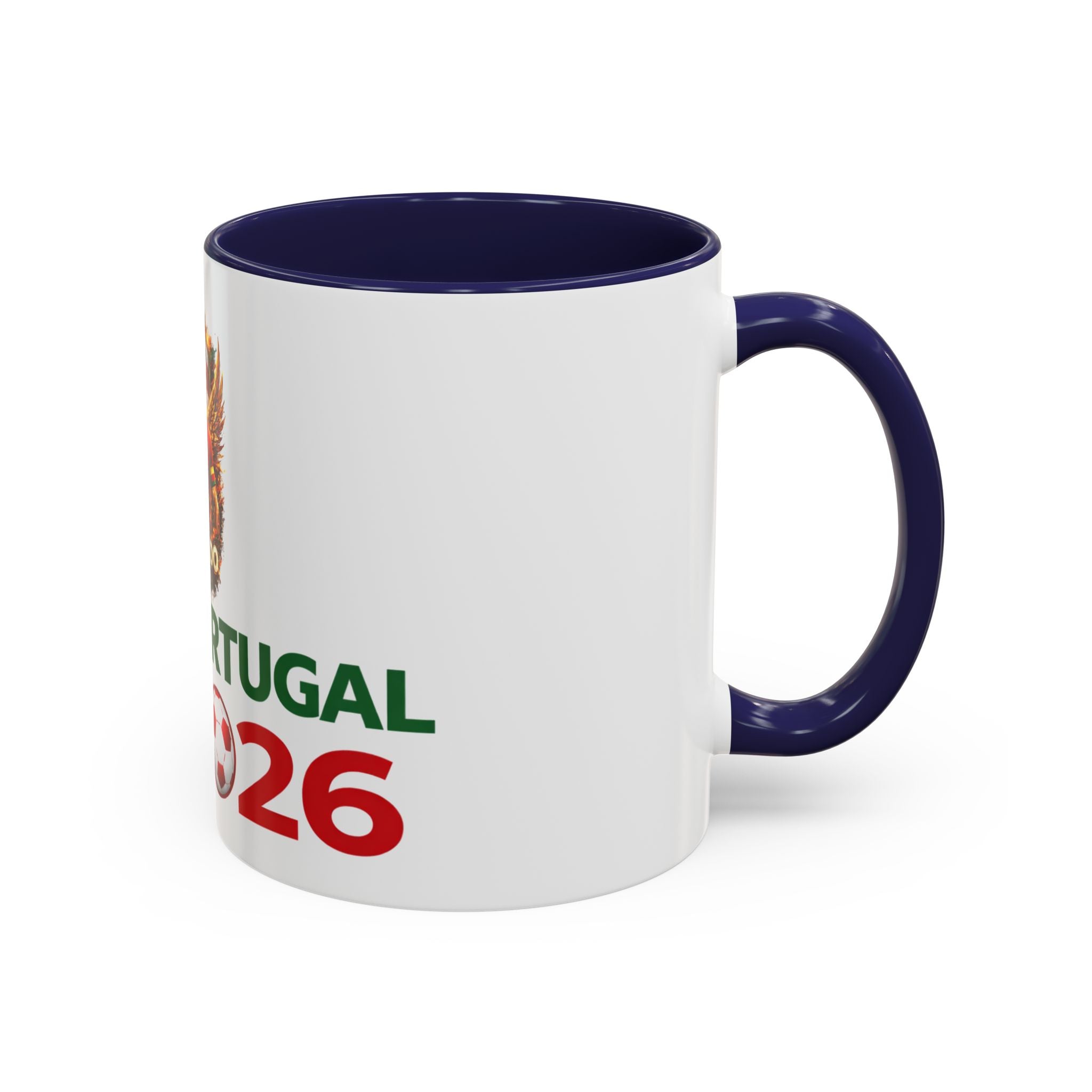 Portugal 2026 Coffee Mug — Soccer Fan Accent Mug (11/15oz)