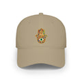 Hamsa Hand Embroidered Baseball Cap – Protective Eye Low Profile Hat