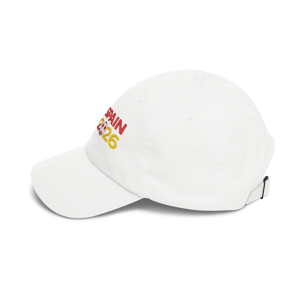 Spain 2026 Flag Dad Cap – Embroidered Soccer Cup Baseball Hat
