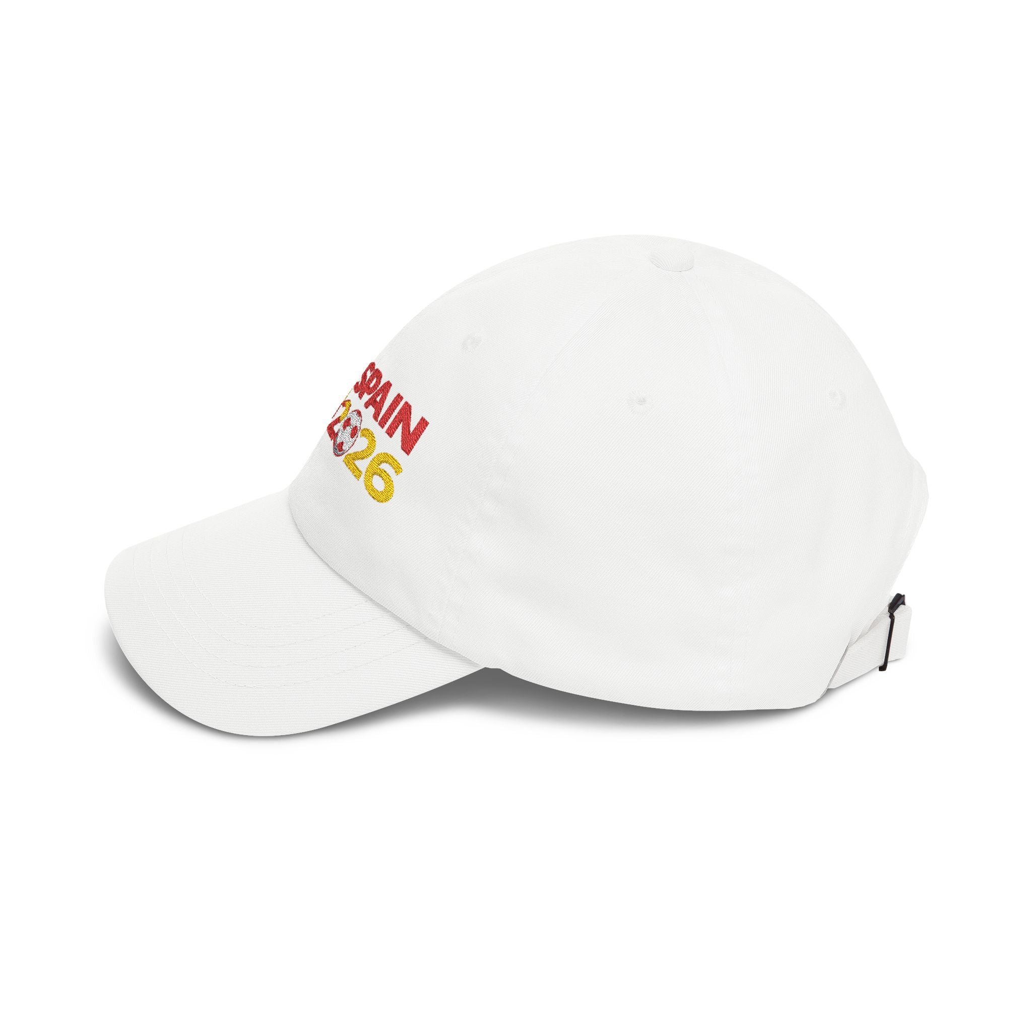 Spain 2026 Flag Dad Cap – Embroidered Soccer Cup Baseball Hat