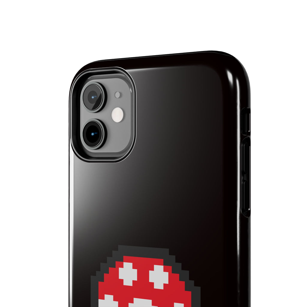 I Play Video Games Pixel Mushroom Phone Case — Tough Protective Gamer Case