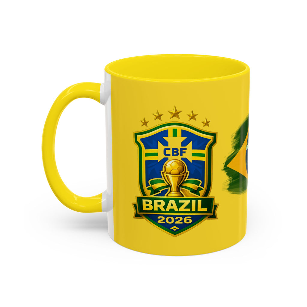 Brazil Soccer 2026 Accent Coffee Mug