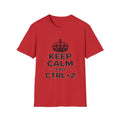 T-Shirt — "Keep Calm and Ctrl+Z" Graphic Tee