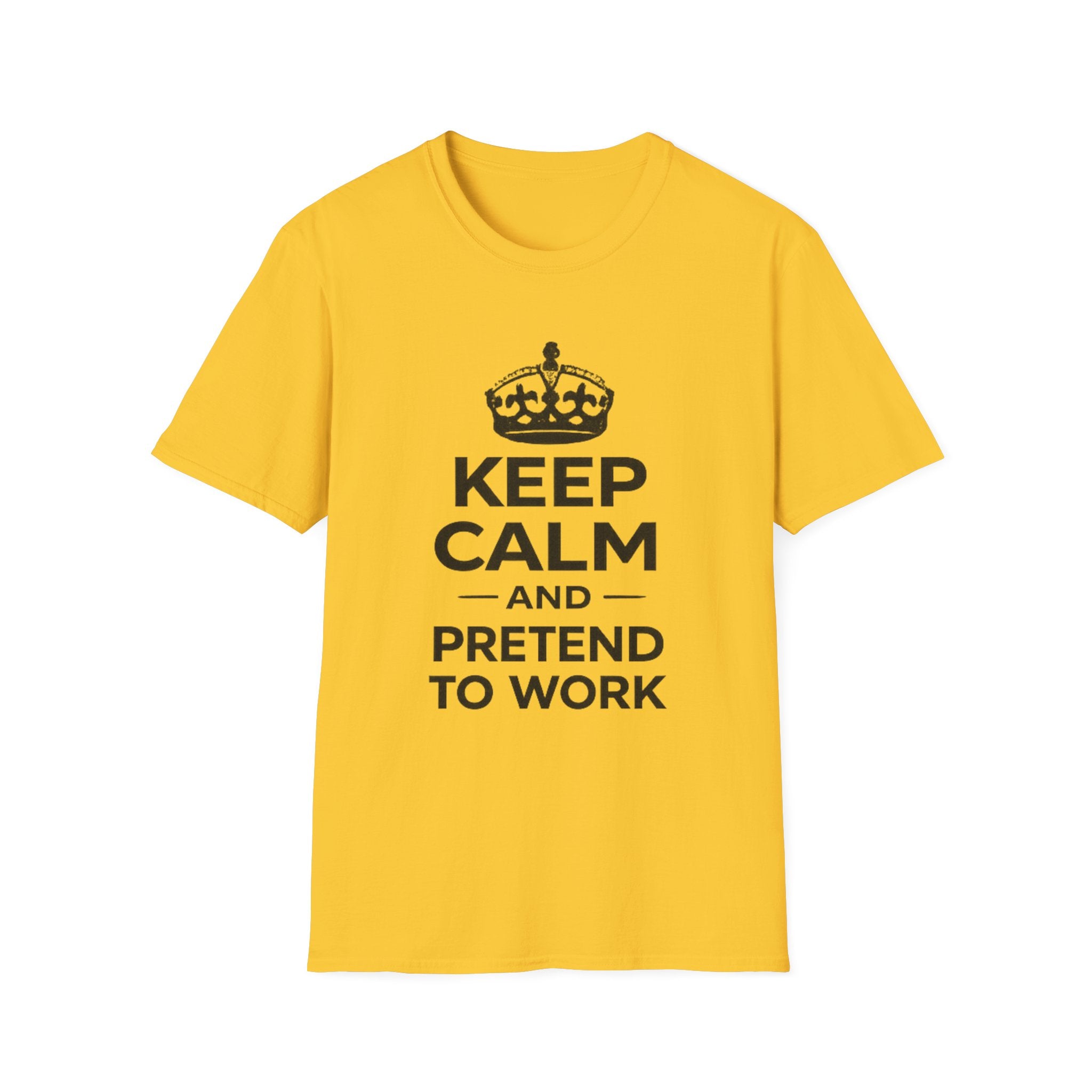 Keep Calm and Pretend to Work T-Shirt
