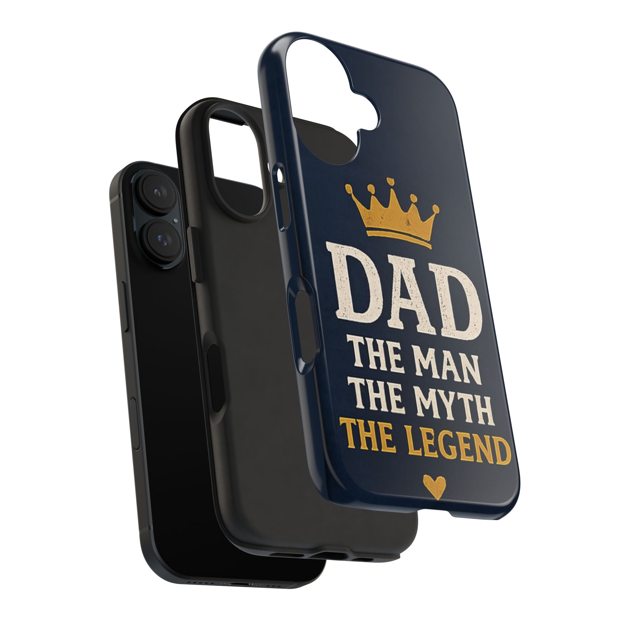Dad Phone Case – “Dad: The Man The Myth The Legend” Protective Phone Cover