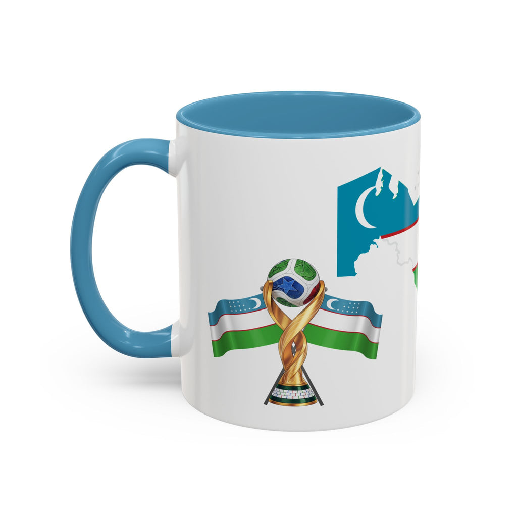 Uzbekistan Accent Coffee Mug (11, 15oz)