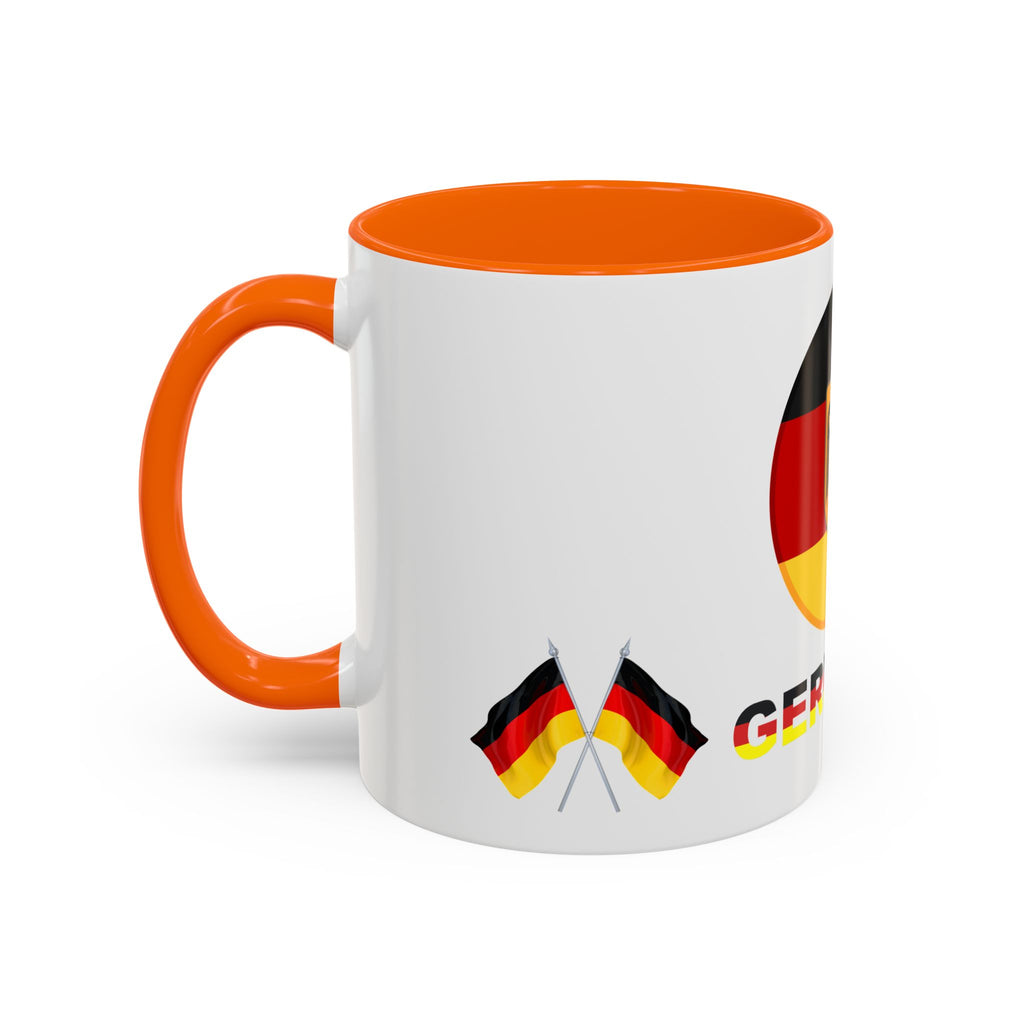 Germany Flag Coffee Mug — German Pride Accent Mug (11/15oz)