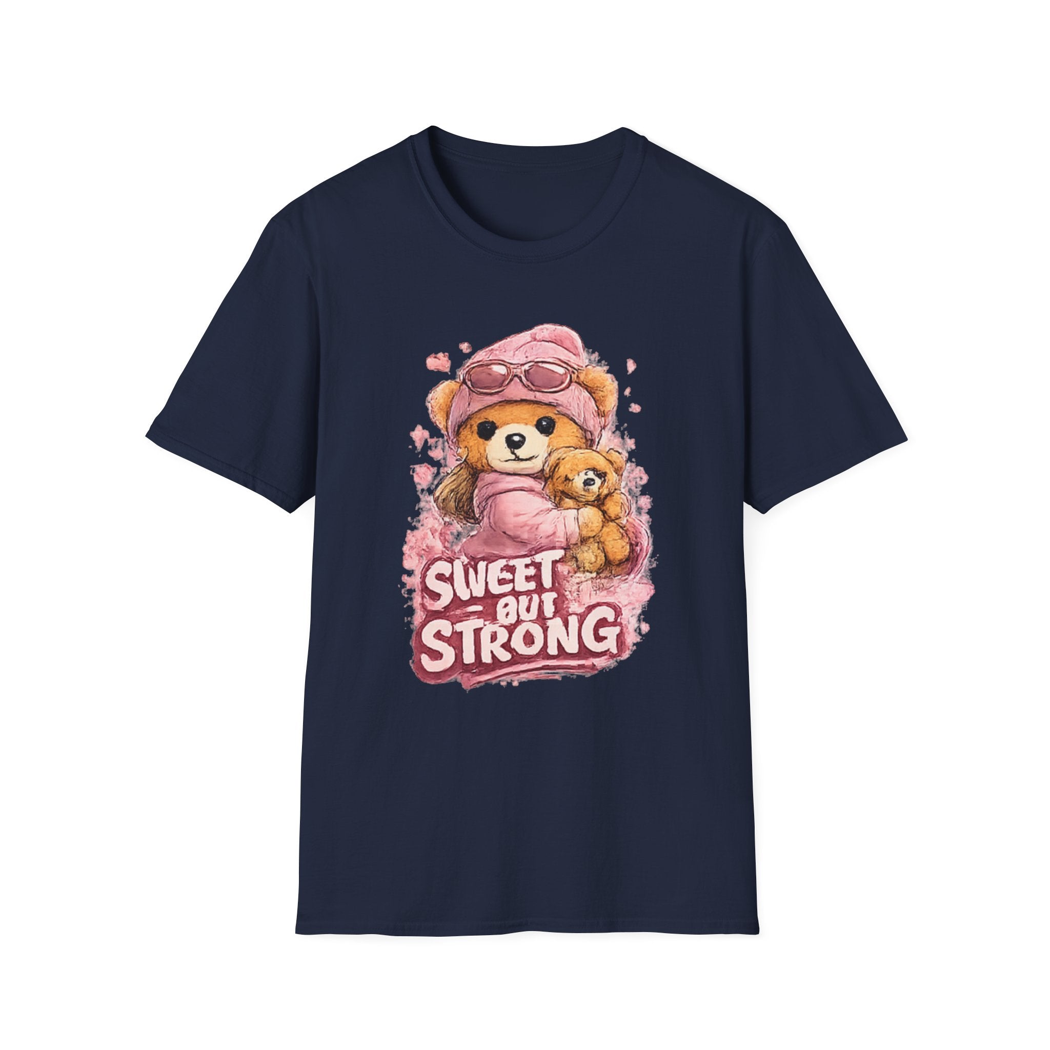 Sweet but Strong Bear T-Shirt — Cute Teddy Graphic Tee