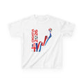 Croatia Kids Soccer Cup 2026 T-Shirt — Croatia Flag Kick Design