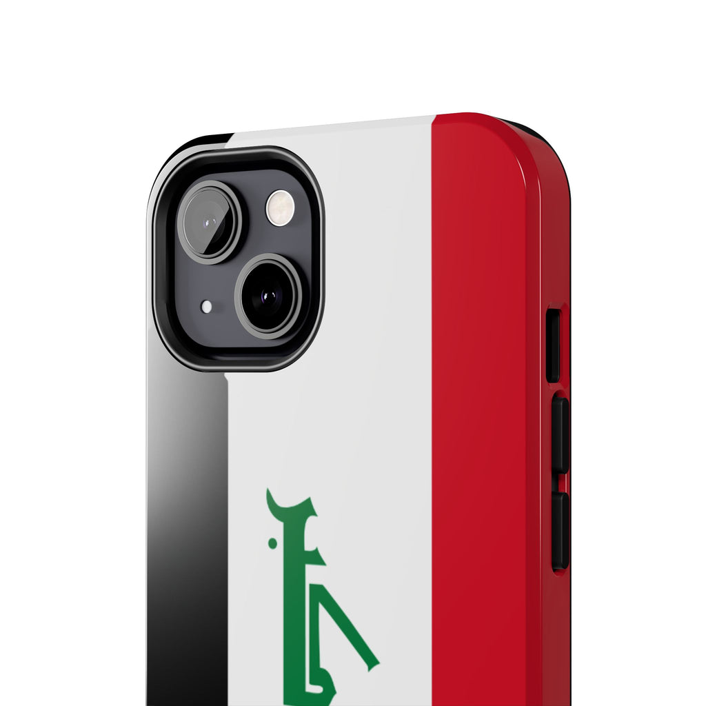 Iraq Flag Tough Phone Case — Durable Patriotic iPhone/Android Cover