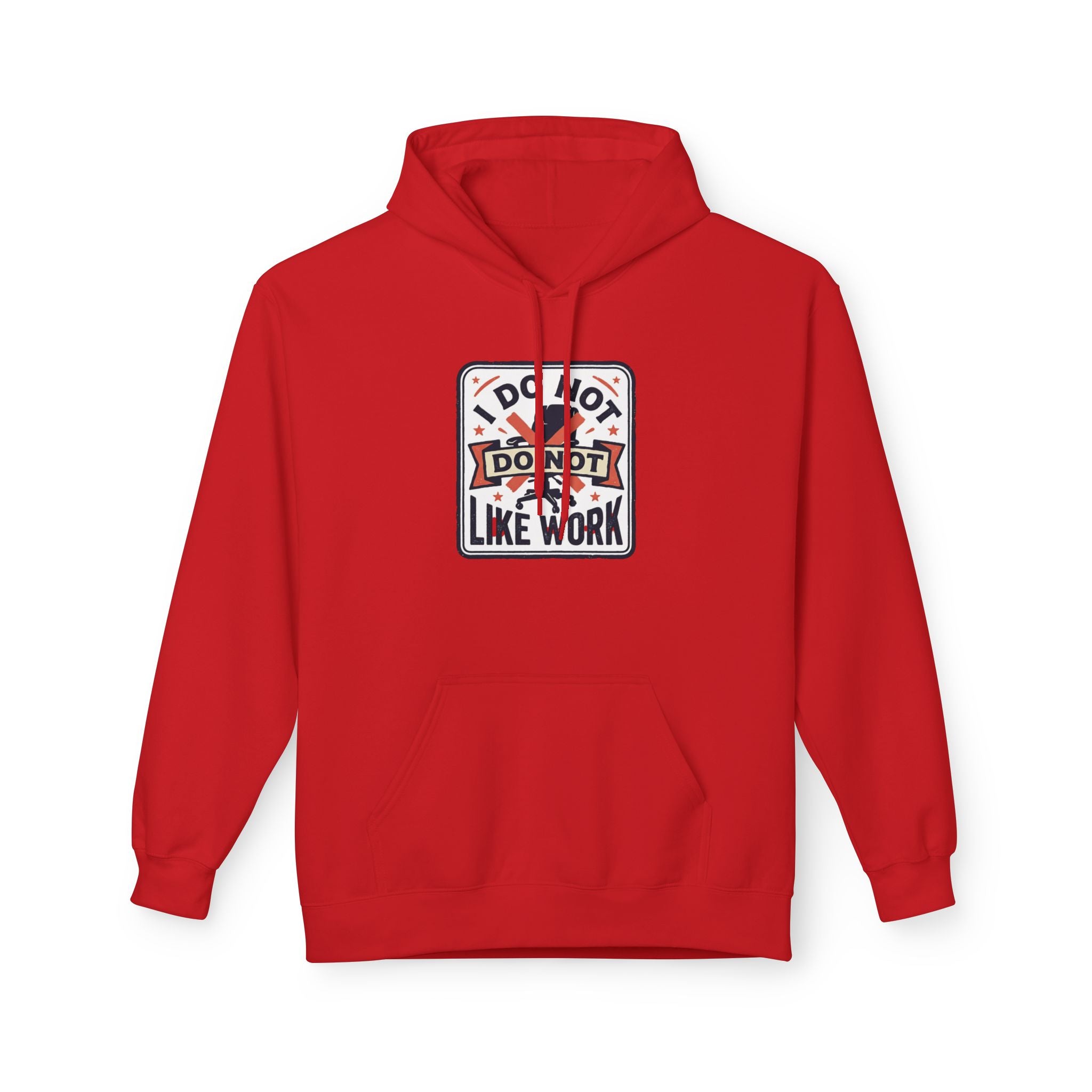 I do not like work Unisex Midweight Softstyle Fleece Hoodie