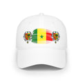 Senegal Flag Baseball Cap – Painted Flag Design with Coat of Arms