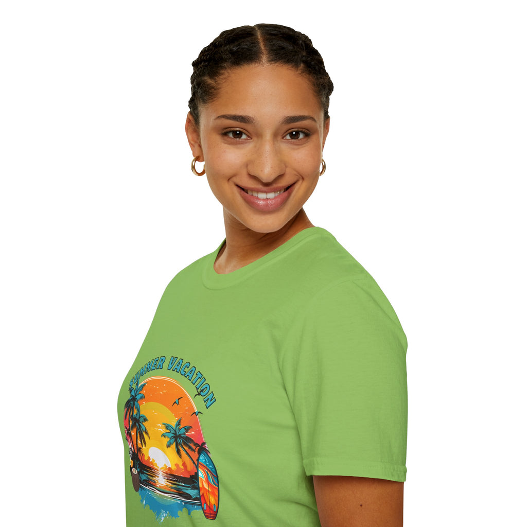 Summer Vacation Graphic T-Shirt