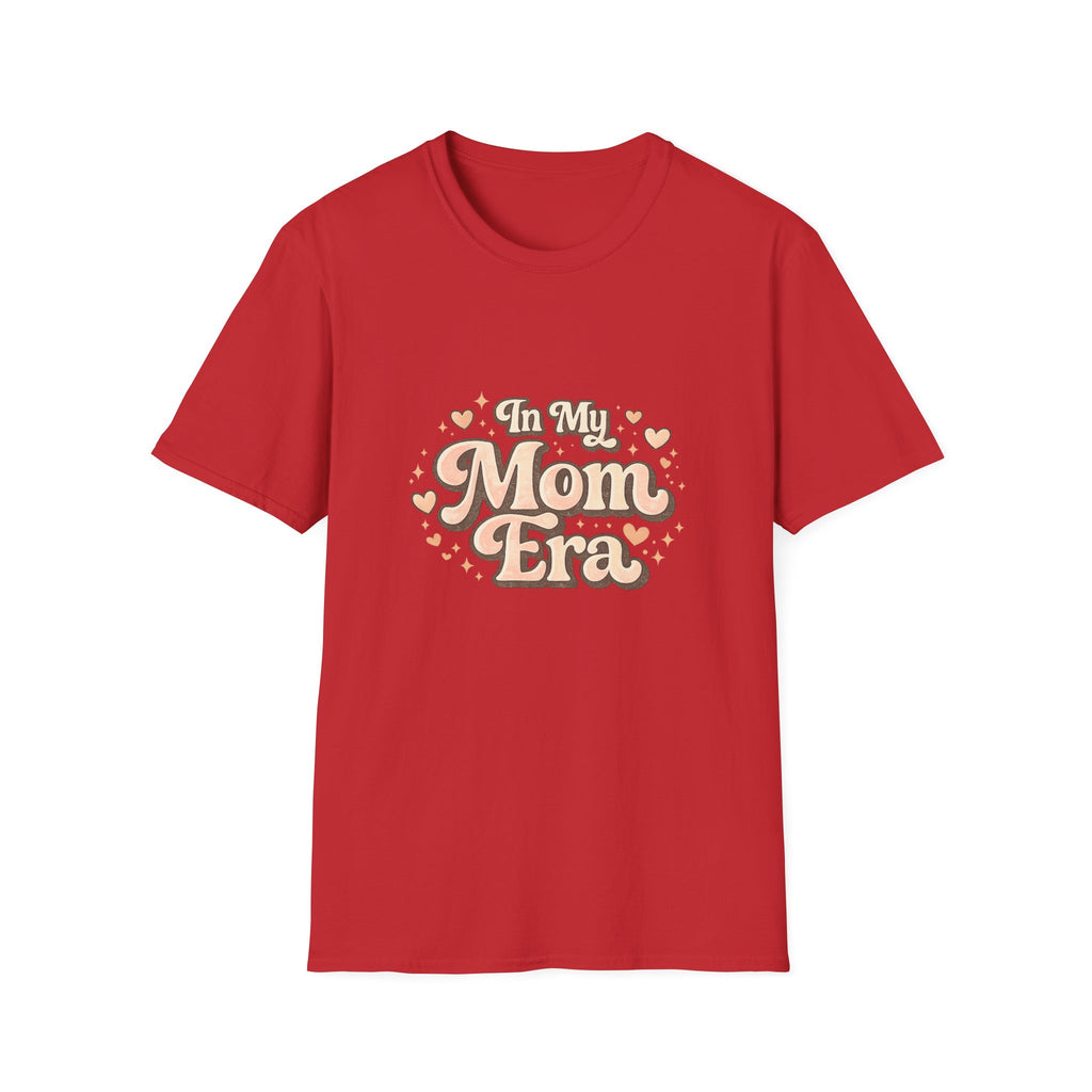 Mom Era T‑Shirt — "In My Mom Era" Vintage Heart Graphic
