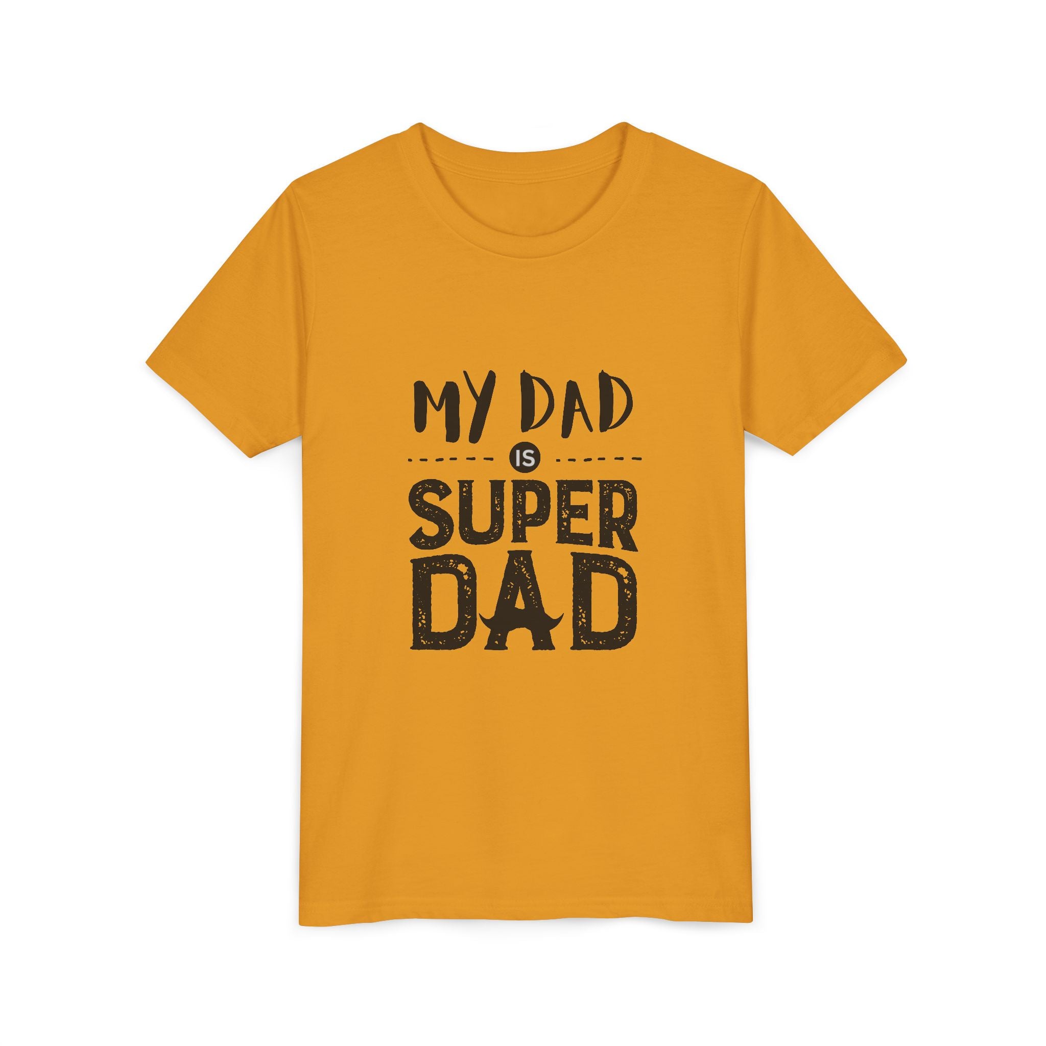 Youth Tee - "My Dad is Super Dad" Kids Fathers Day T-Shirt