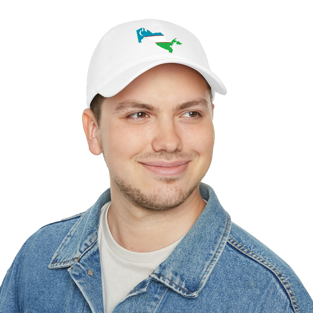 Uzbekistan Low Profile Baseball Cap