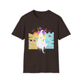 Break Dance T-Shirt – Colorful Splatter B-Boy/B-Girl Street Dance Tee