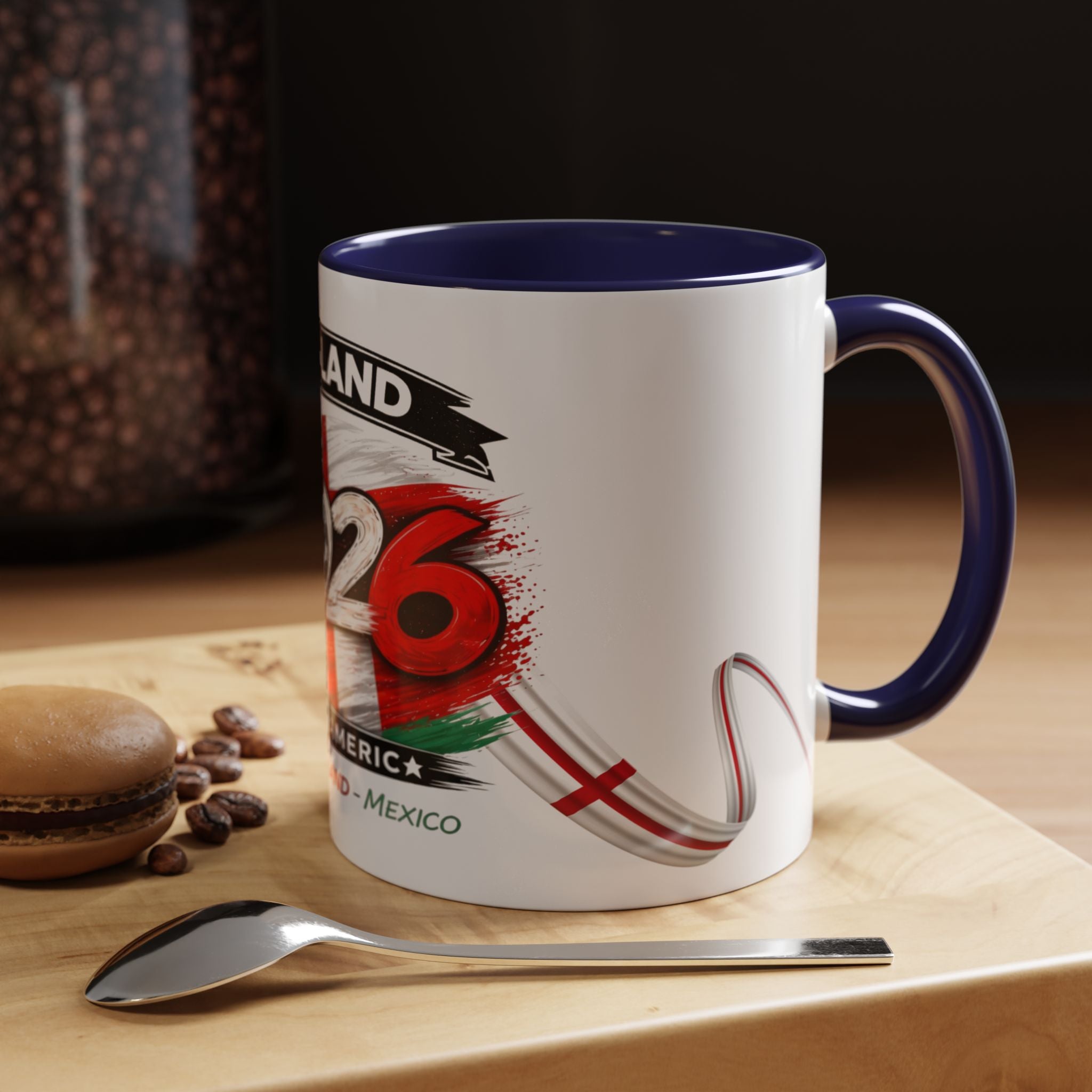 England 2026 Soccer  Cup Mug – North America (USA • England • Mexico)