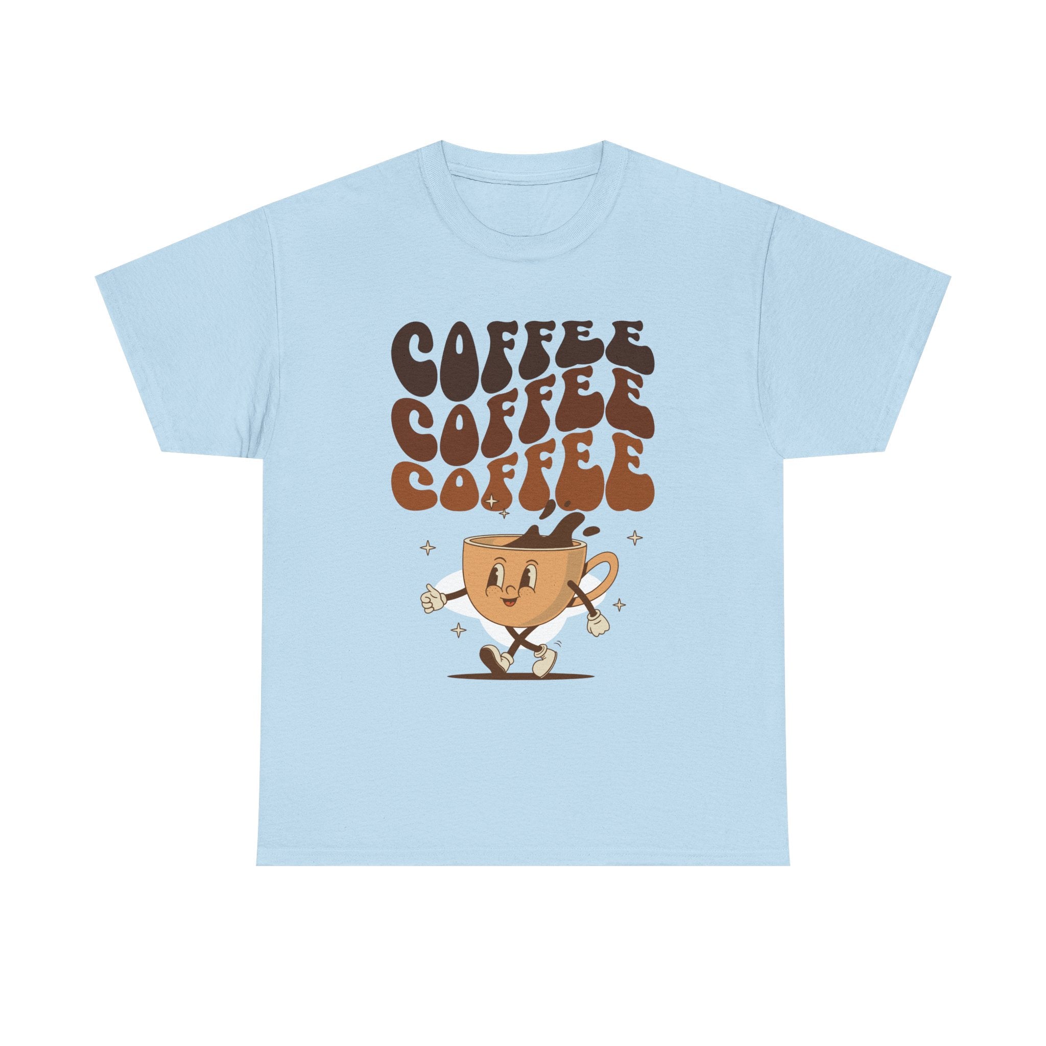 Drink coffee Unisex Heavy Cotton Tee