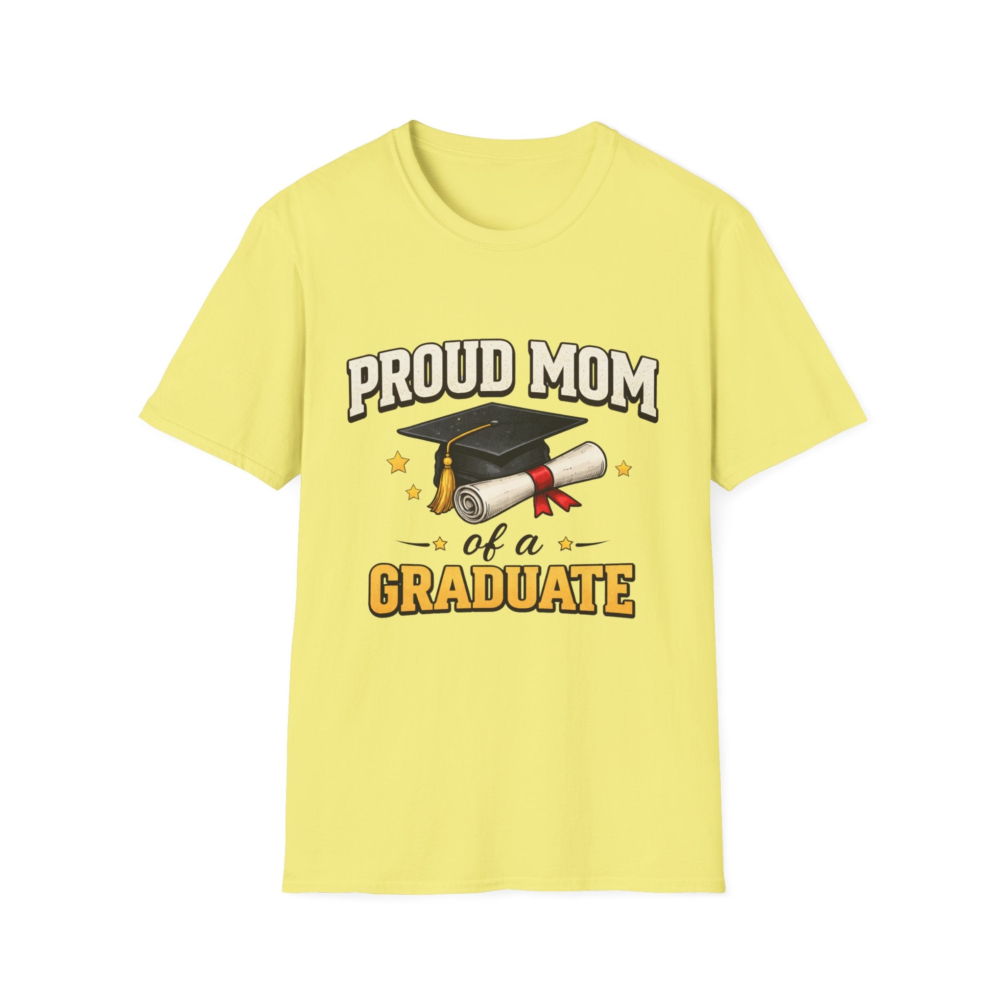 Proud Mom of a Graduate T-Shirt — Graduation Shirt for Mom
