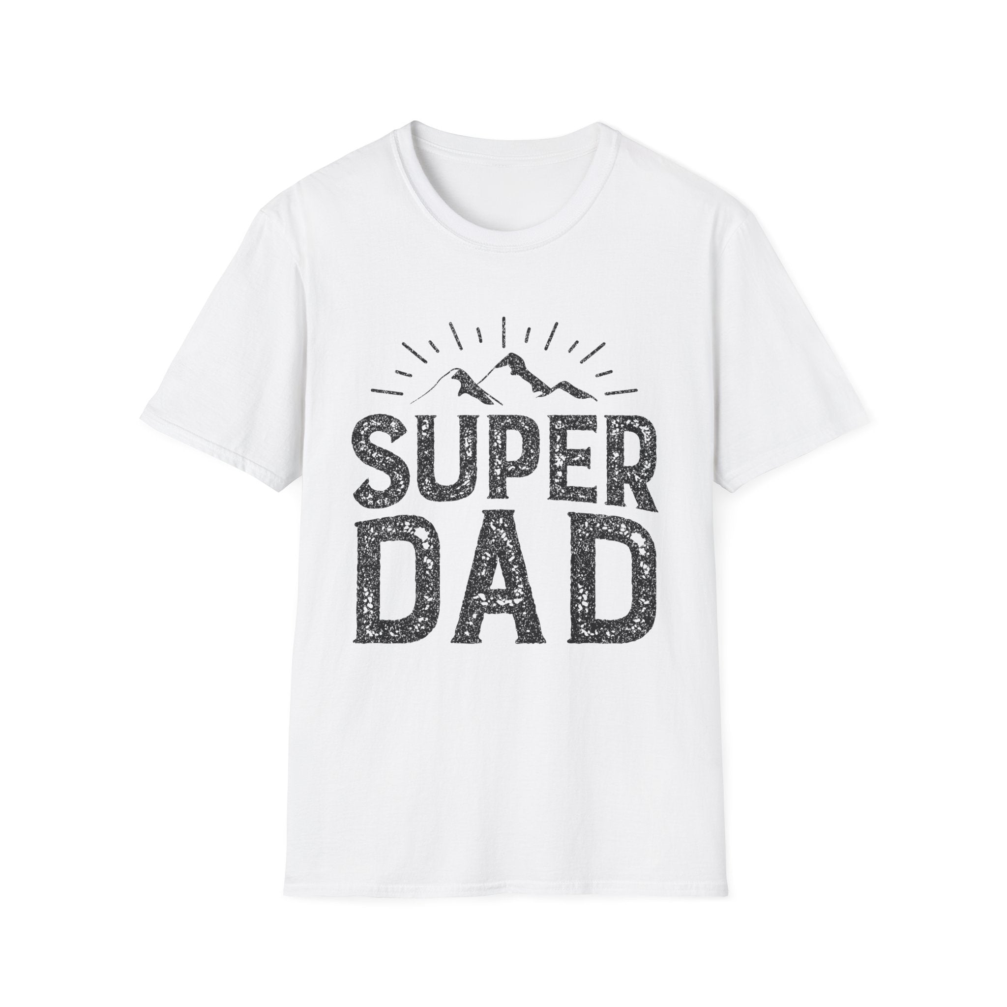 Super Dad T-Shirt — Vintage Mountain Father's Day Tee