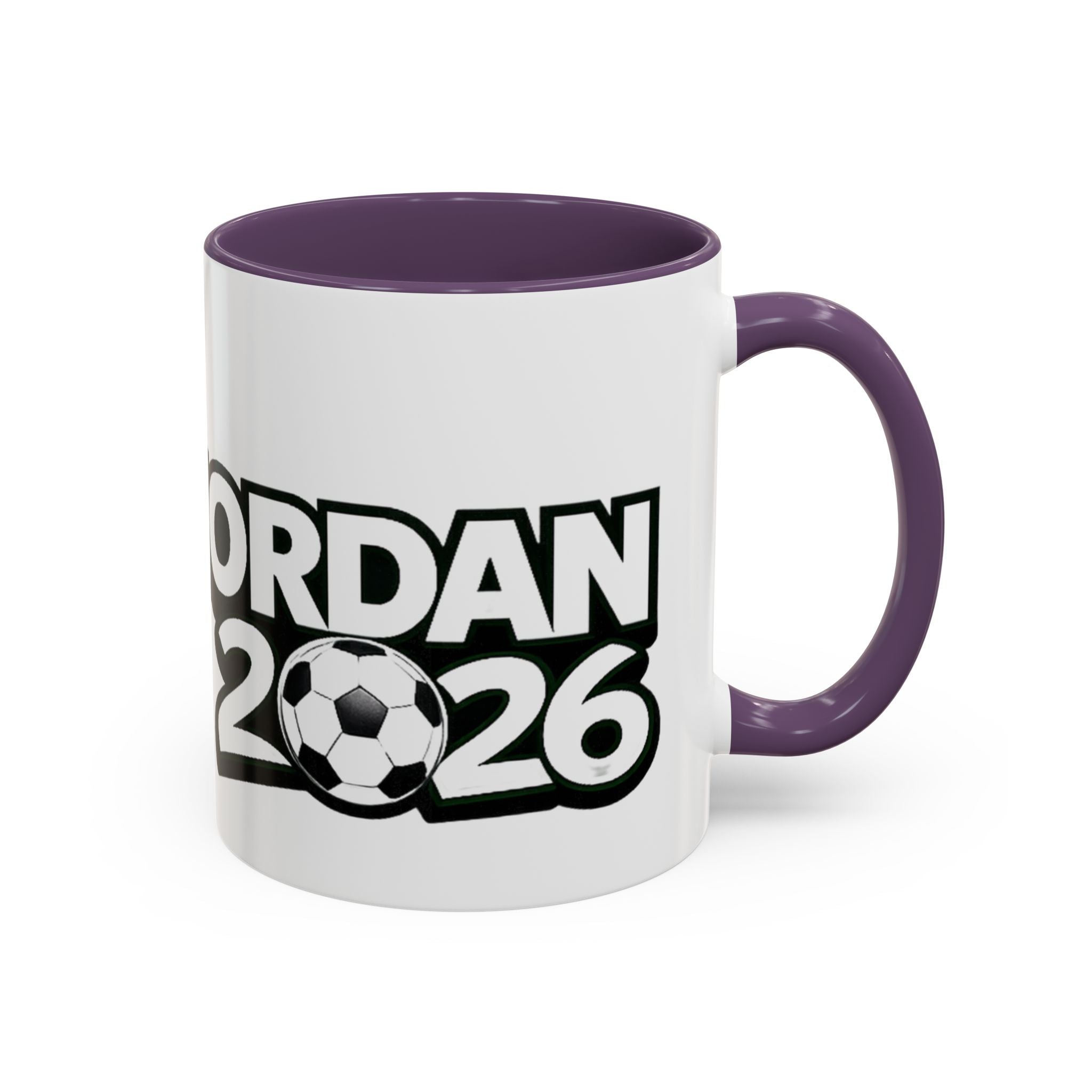 Jordan 2026 Soccer Fan Accent Coffee Mug