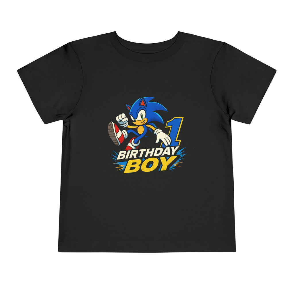Sonic '1 Birthday Boy' Toddler Tee