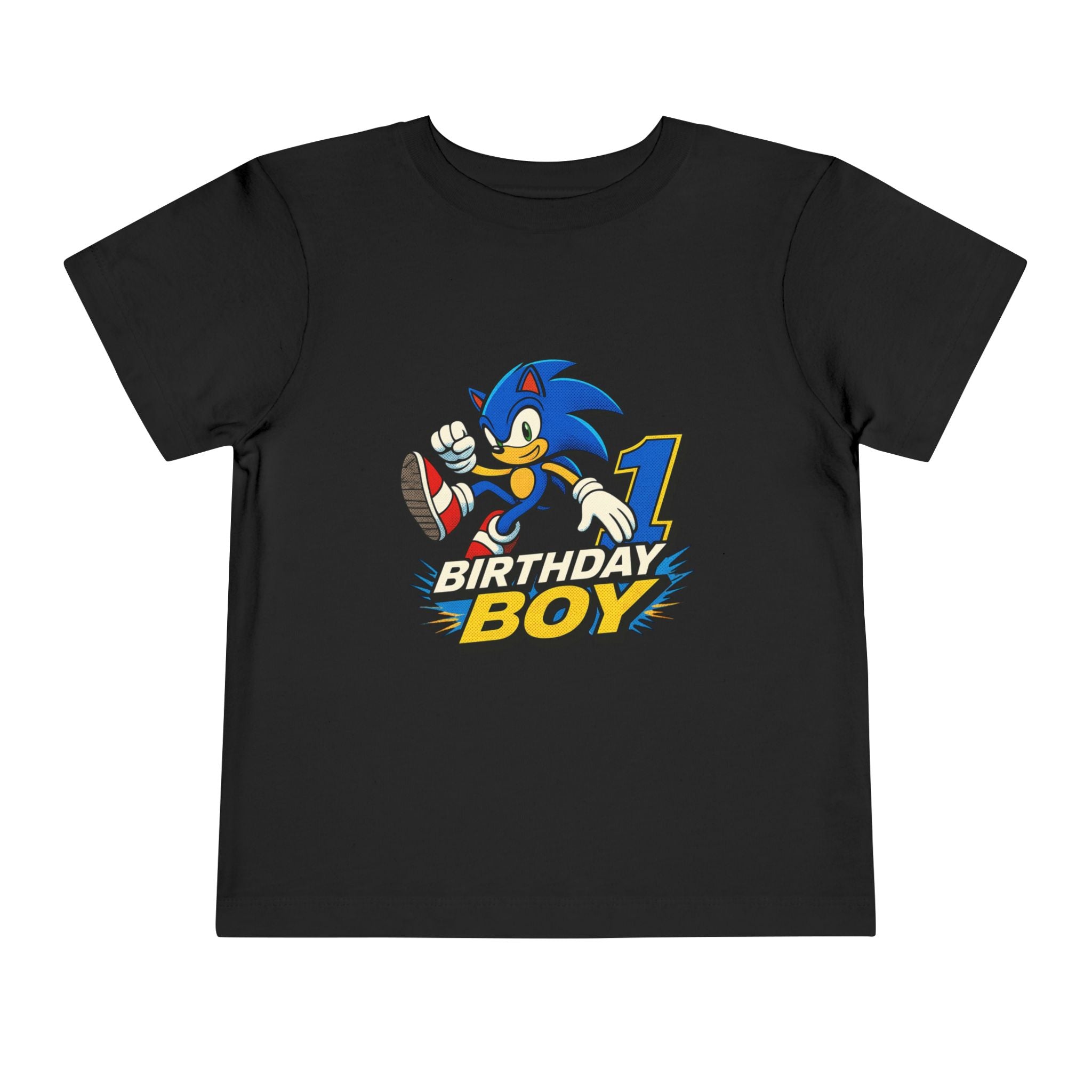 Sonic '1 Birthday Boy' Toddler Tee